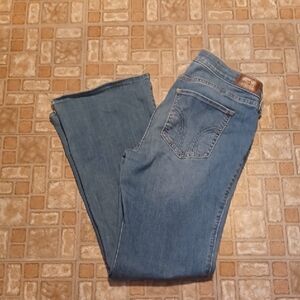 Hollister Blue Flare Women's Jeans  13R Waist 31 Inseams 31